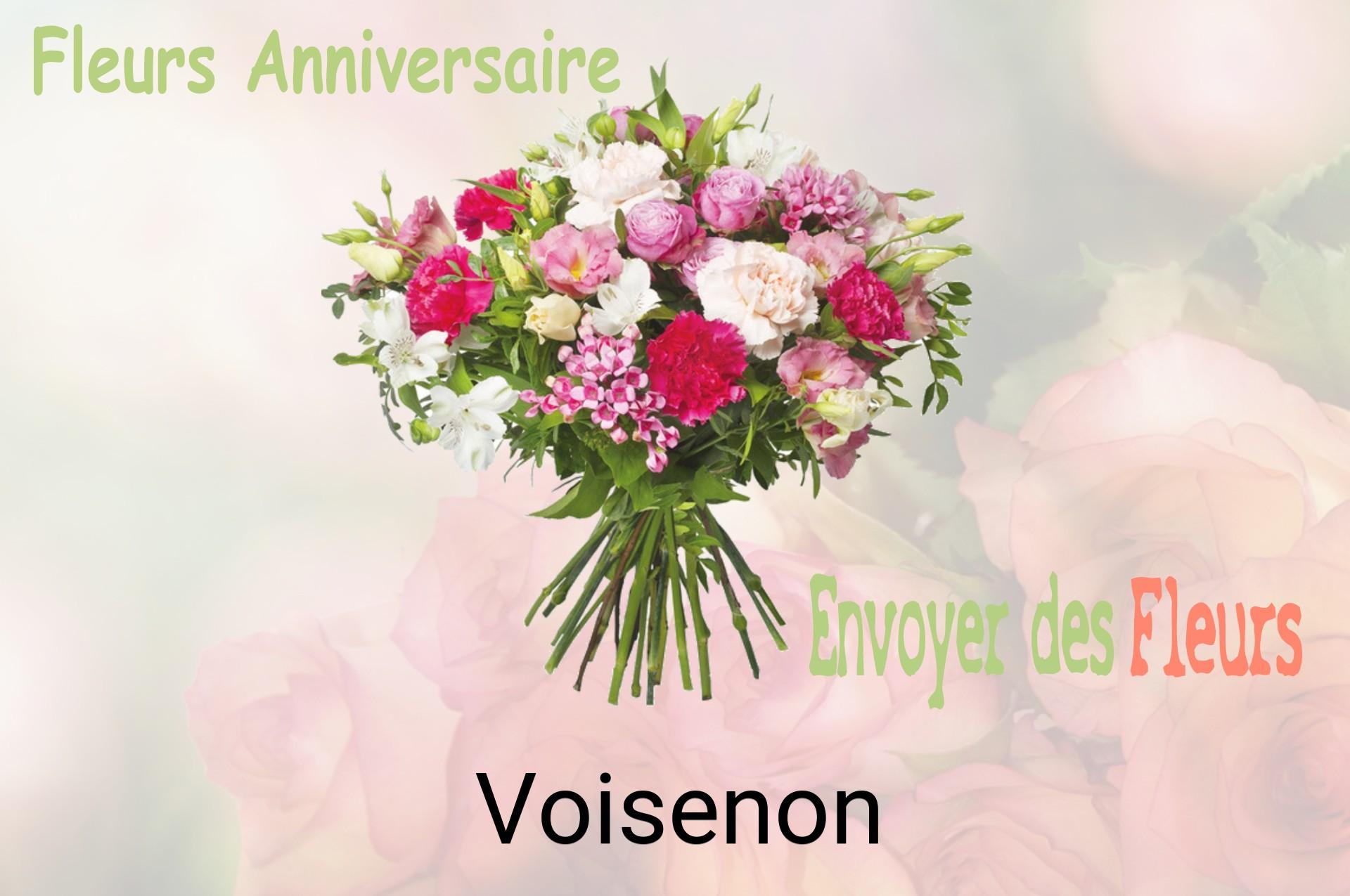 Bouquet de fleurs d’anniversaire livré à Voisenon